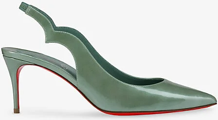 Womens Manuka Hot Chick Sling 70 Leather Heeled Courts Eur 39 / 6 Uk Women