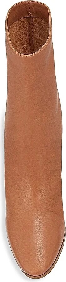 Women's Manzoni Leather Booties - Cuoio - Size 6.5 - Image 5