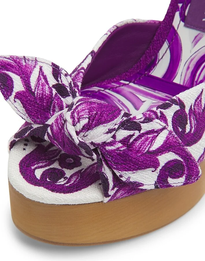 Women's Maoilica Platform Sandals - Maiolica Viola - Size 5.5 - Image 5
