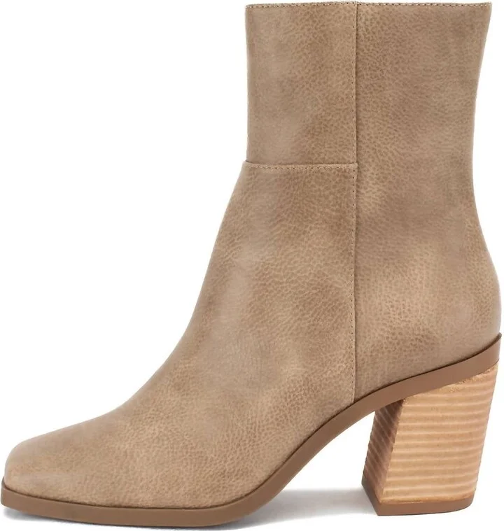 Women's Maora Heeled Boots In Taupe