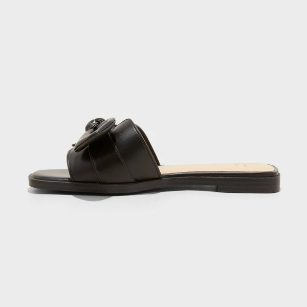 Women's Maple Knotted Bow Slide Sandals - A New Day™ - Image 2