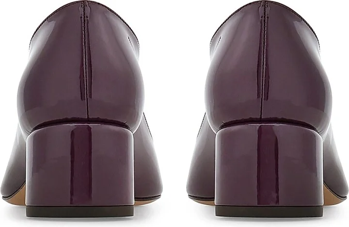 Women's Mara 40MM Patent Leather Pumps - Oxblood - Size 6 - Image 3