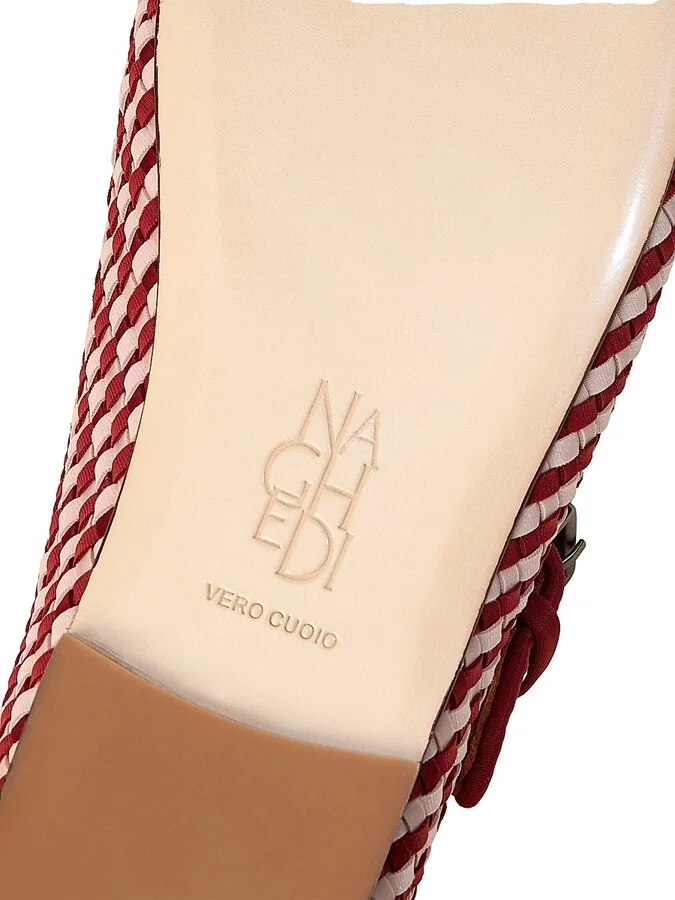 Women's Marais Striped Mary Jane Flats - Lychee - Size 11 - Image 4