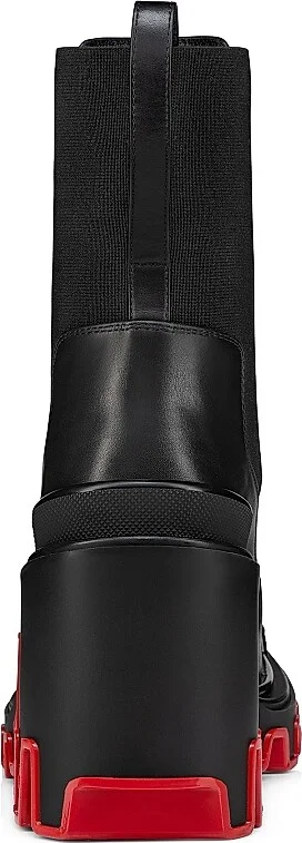 Women's Marchacroche Duna Calf Leather 95MM Booties - Black - Size 5 - Image 3