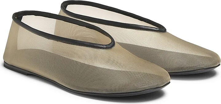 Women's Marcy Mesh Flats - Black Tan - Size 7 - Image 2