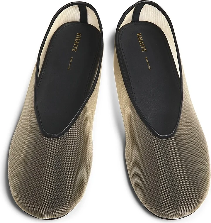 Women's Marcy Mesh Flats - Black Tan - Size 7 - Image 4