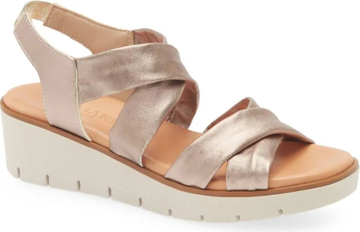 Women's Margo Sandals In Bronze Leather