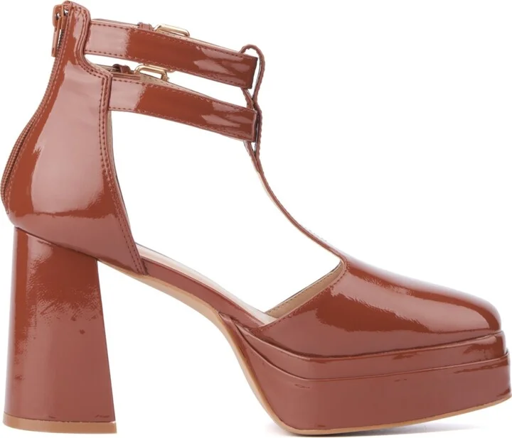 Women's Maria Platform Pumps - Wide Width - Image 11