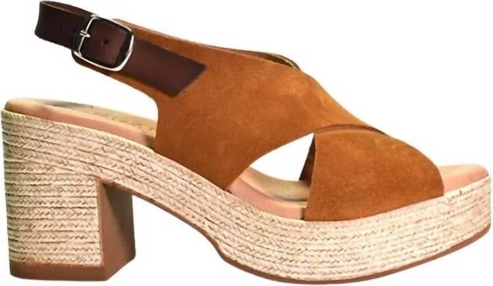 Women's Marianne Sandal In Clove Suede