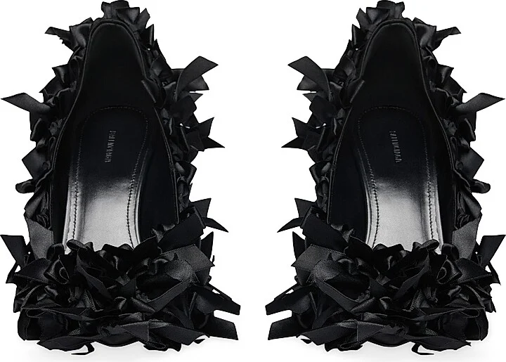 Women's Marie 110MM Antoinette Pumps - Black - Size 6 - Image 3