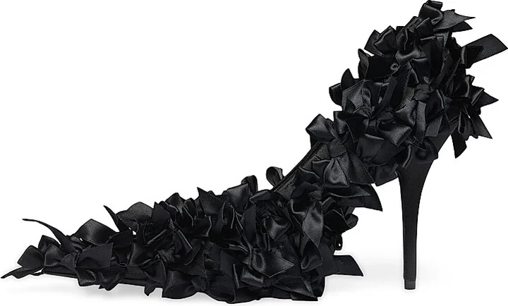 Women's Marie 110MM Antoinette Pumps - Black - Size 6 - Image 4