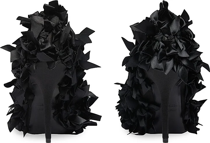 Women's Marie 110MM Antoinette Pumps - Black - Size 6 - Image 5