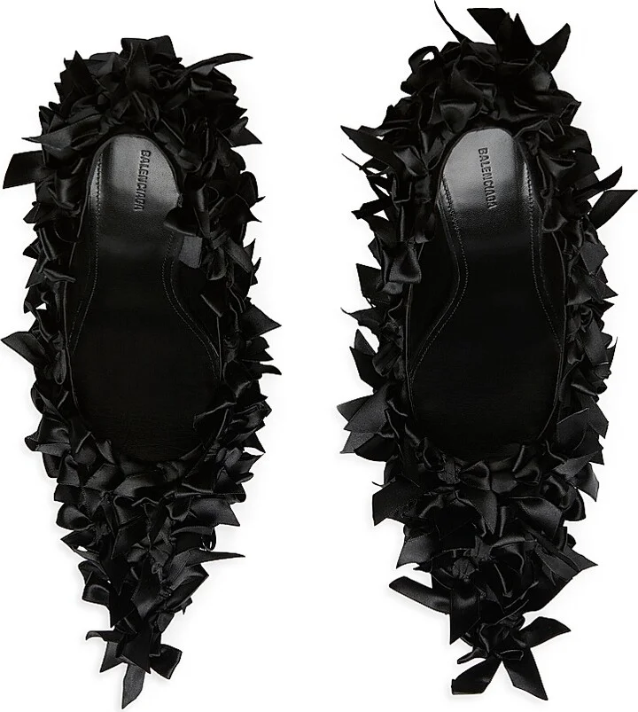 Women's Marie 110MM Antoinette Pumps - Black - Size 6 - Image 6