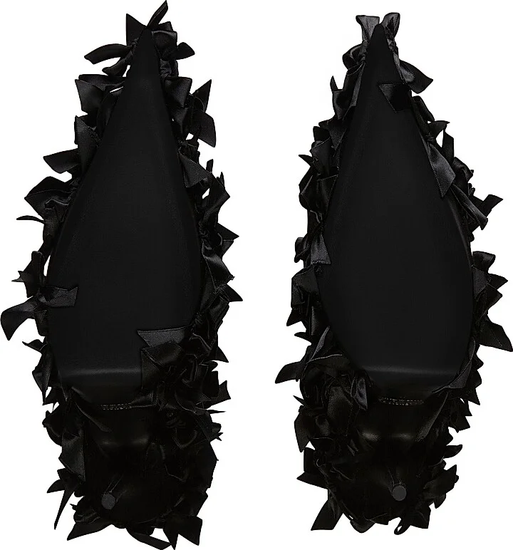 Women's Marie 110MM Antoinette Pumps - Black - Size 6 - Image 7