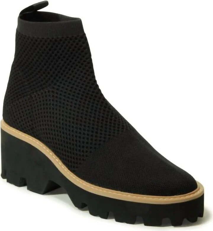 Women's Marina Bootie In Black