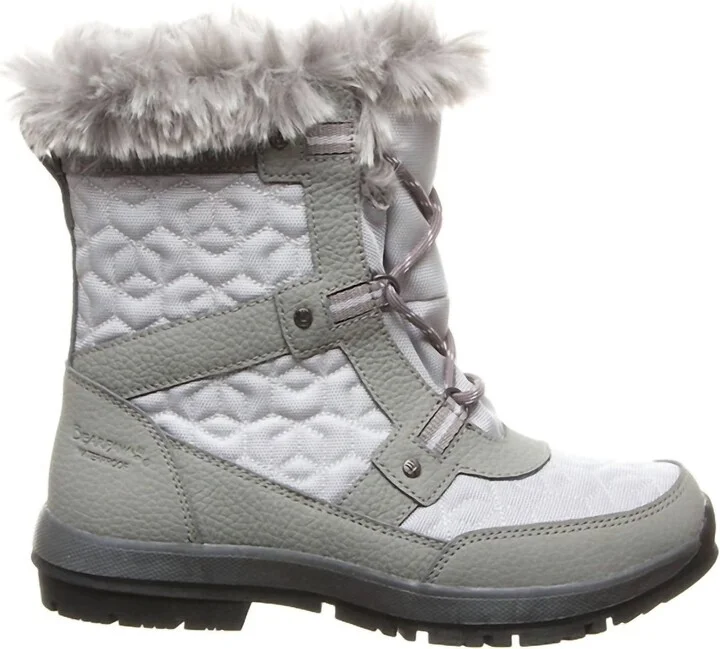 Women's Marina Winter Boots In Charcoal/ Lt. Grey