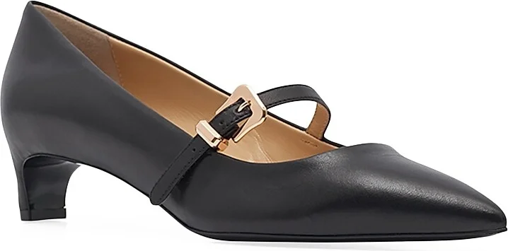 Women's Marino 35MM Mary Jane Pumps - Black - Size 6 - Image 2
