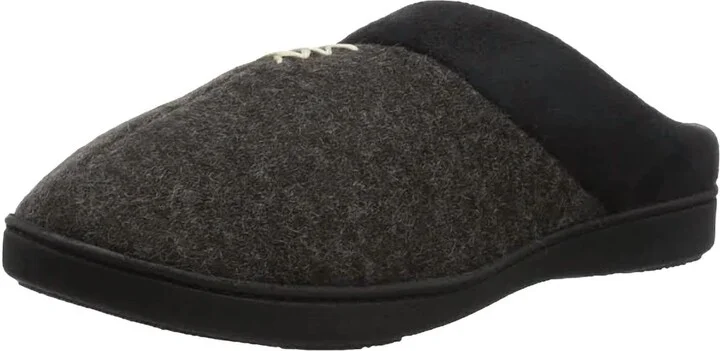 Women's Marisol Microsuede Hoodback Slipper In Black