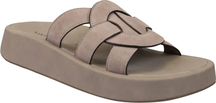 Women's Market Platform Sandals In Greige