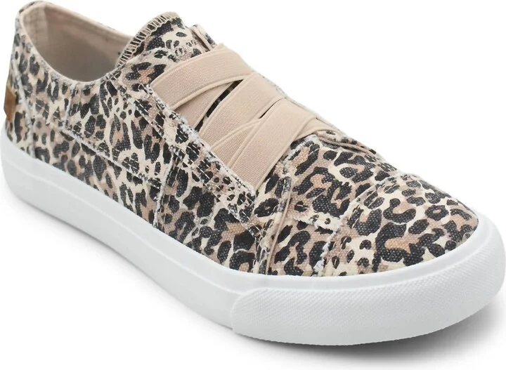 Women's Marley Sneaker In Natural Pongo Cat Canvas