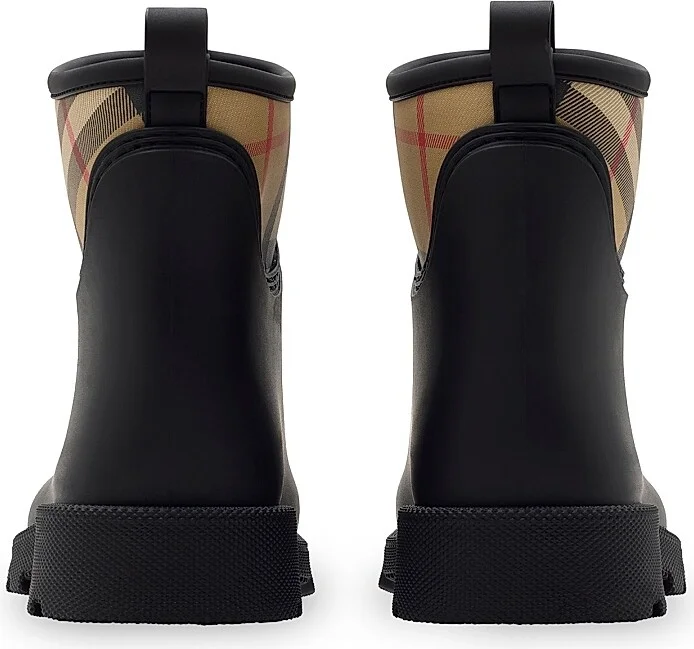 Women's Marsh Stamp Rain Boots - Black - Size 5 - Image 3