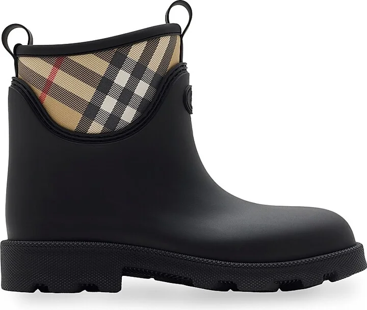 Women's Marsh Stamp Rain Boots - Black - Size 5