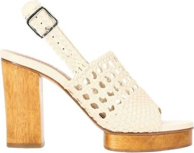 Women's Martina Platform In Cream