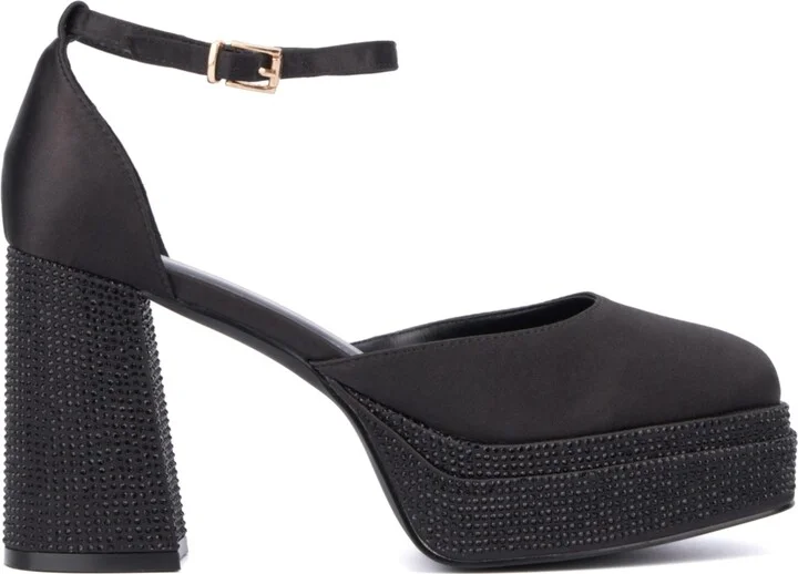 Women's Martine 2 Gemmed Platform Pump - Wide Width - Image 4