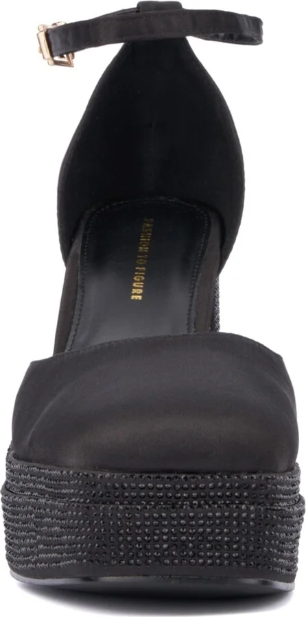 Women's Martine 2 Gemmed Platform Pump - Wide Width - Image 6