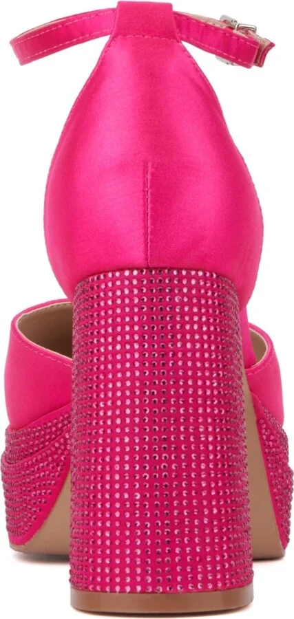Women's Martine 2 Gemmed Platform Pump - Wide Width - Image 8