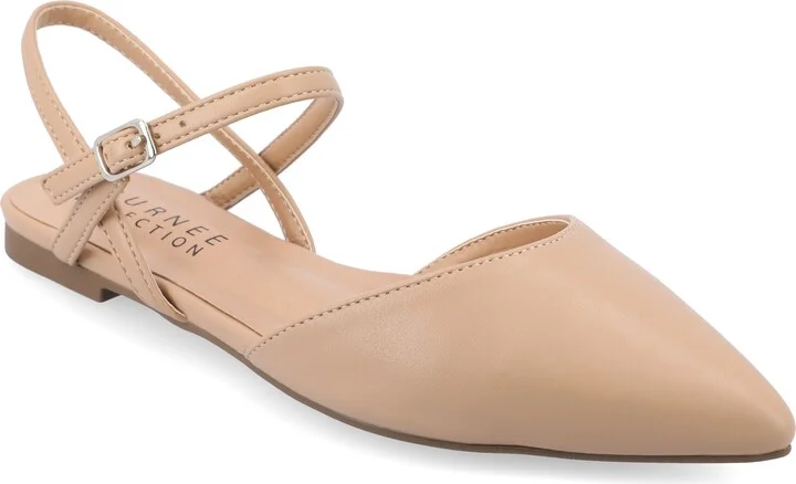 Women's Martine Narrow Width SuperNatural Shades Buckle Pointed Toe Flats