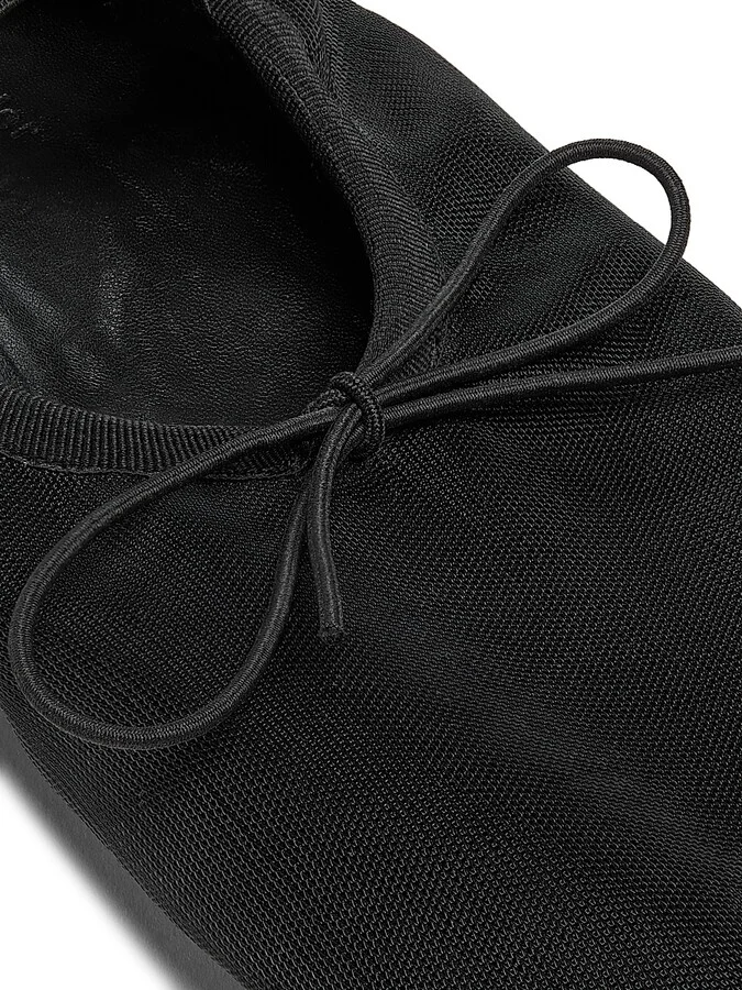 Women's Mary Jane Mesh Ballet Flats - Black - Size 5.5 - Image 5