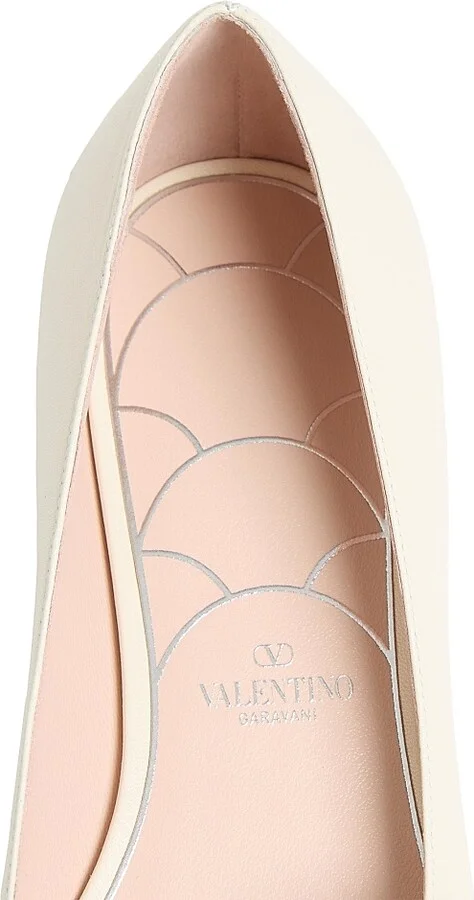 Women's Mary-Jane Preshoes 20MM Ballerinas in Kidskin - Ivory - Size 7 - Image 5