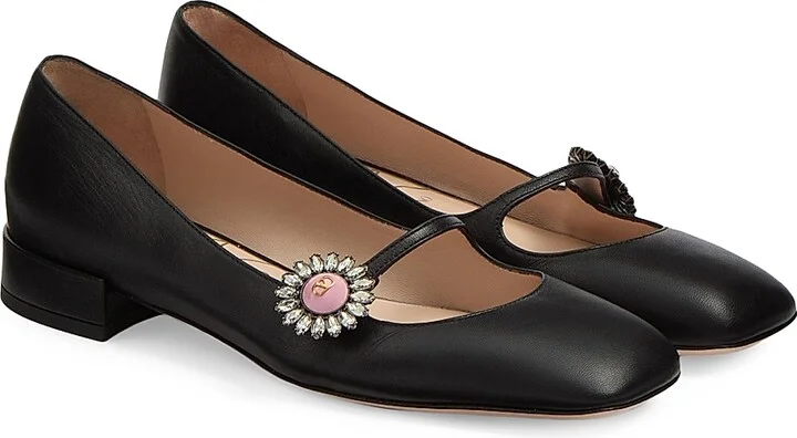 Women's Mary-Jane Preshoes 20MM Ballerinas in Kidskin - Ivory - Size 7 - Image 9