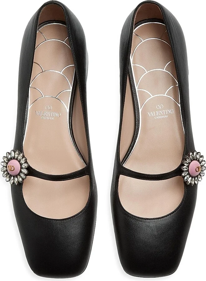 Women's Mary-Jane Preshoes 20MM Ballerinas in Kidskin - Ivory - Size 7 - Image 10