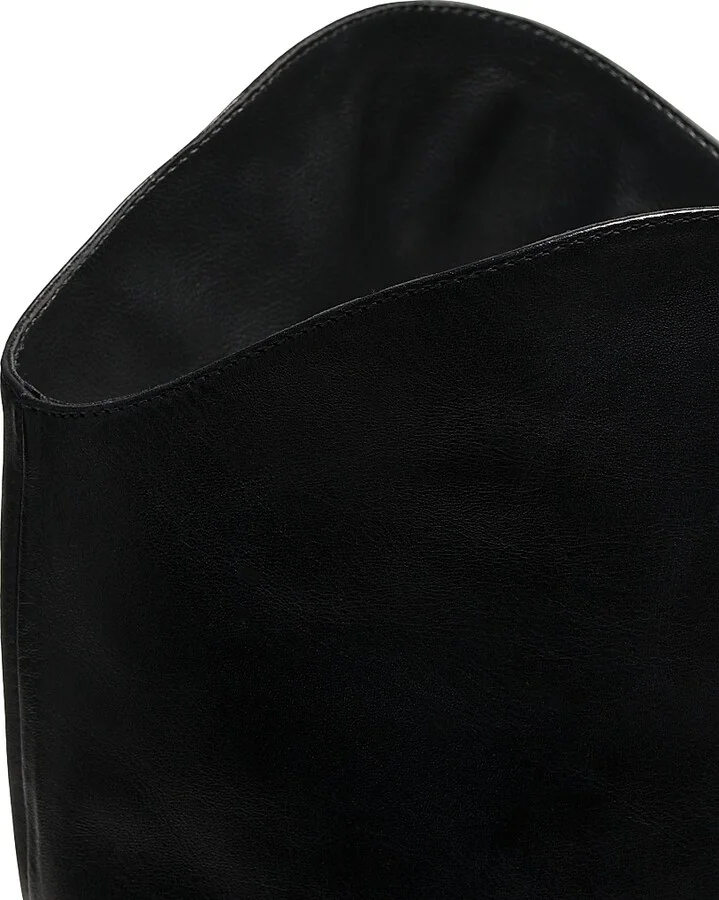 Women's Maryann 90MM Curved-Heel Boots - Black - Size 6.5 - Image 5