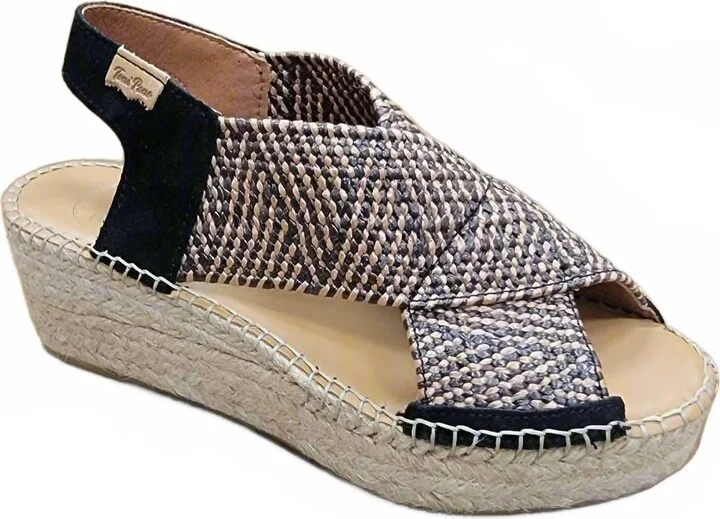 Women's Masai Sandal In Black Print