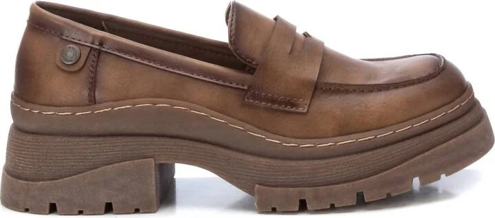 Women's Mask Detail Moccasins In Taupe