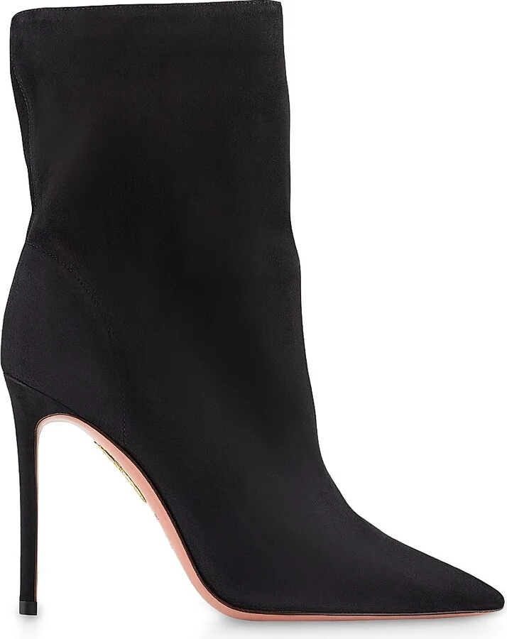 Women's Matignon Suede Booties - Black - Size 9