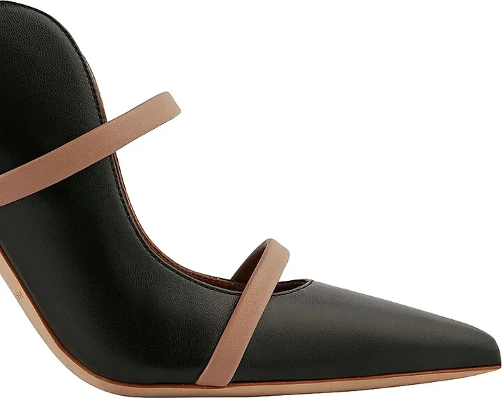 Women's Maureen 100MM Leather Mules - Black - Size 6 - Image 5