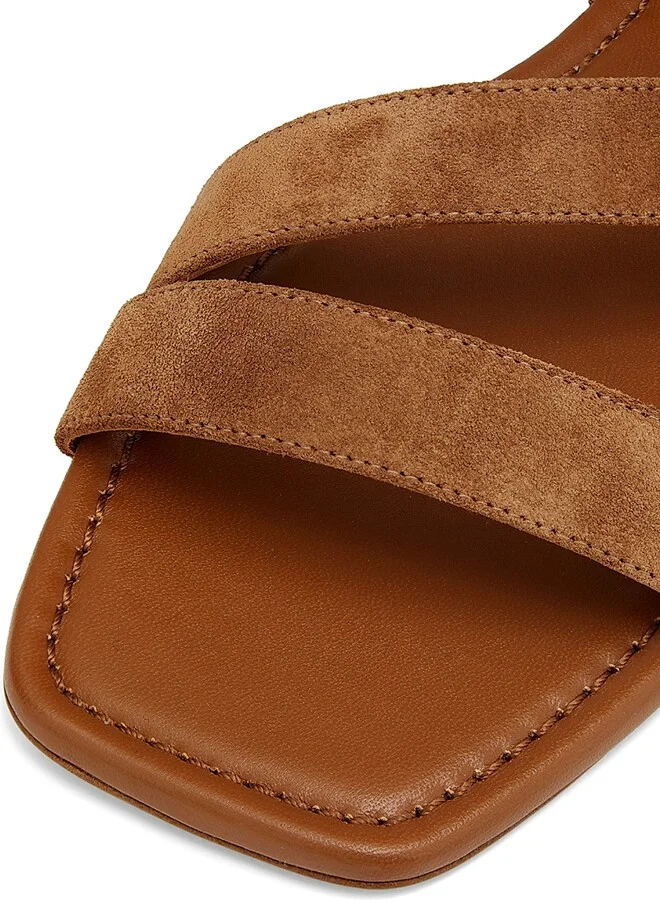 Women's Maven Suede Flat Sandals - Doe - Size 10 - Image 6