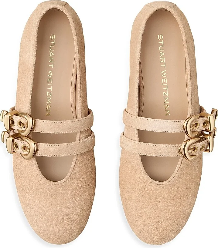 Women's Maven Suede Mary Janes - Adobe - Size 10 - Image 4