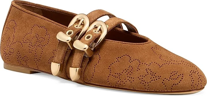 Women's Maven Suede Mary Janes - Doe - Size 10 - Image 2