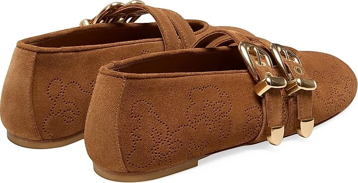 Women's Maven Suede Mary Janes - Doe - Size 10 - Image 3