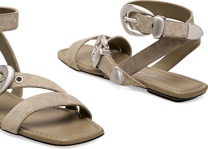 Women's Maven Suede Sandals - Adobe - Size 10 - Image 7