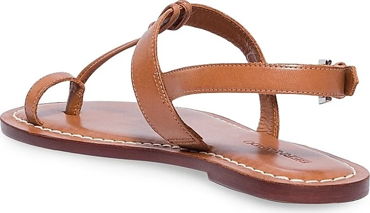 Women's Maverick 2 Leather Toe Ring Sandals - Luggage - Size 6 - Image 3