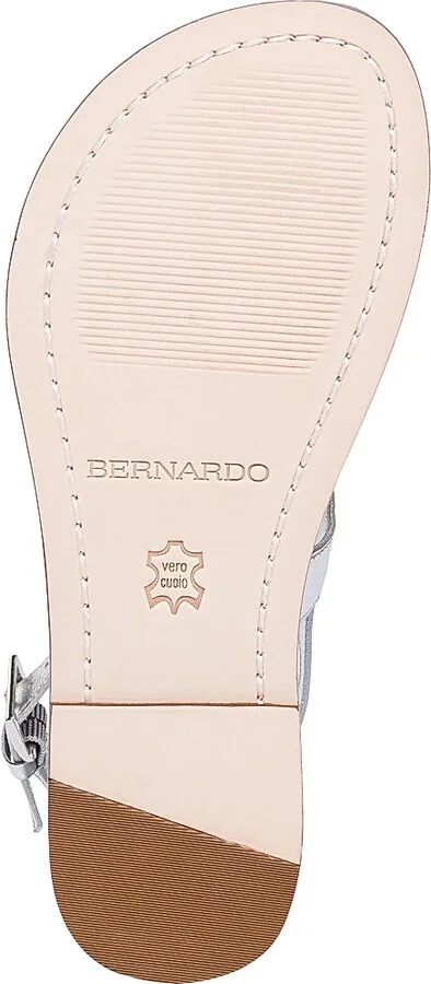 Women's Maverick 2 Metallic Leather Toe Ring Sandals - Silver - Size 6 - Image 7