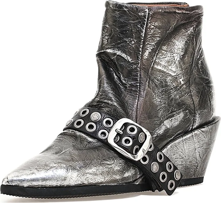 Women's Maxie Bootie In Antique Silver