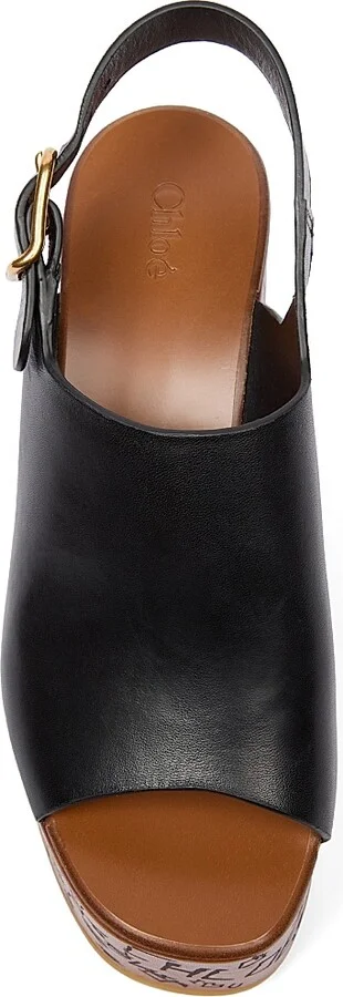 Women's Maxime Platform Sandals - Black - Size 5 - Image 4