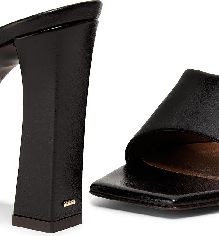 Women's Maya 90MM Leather Sandals - Cream - Size 5 - Image 10